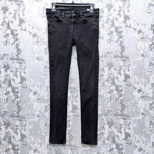 All Saints Spitalfields Jacks Place Black Skinny Jeans 28/32